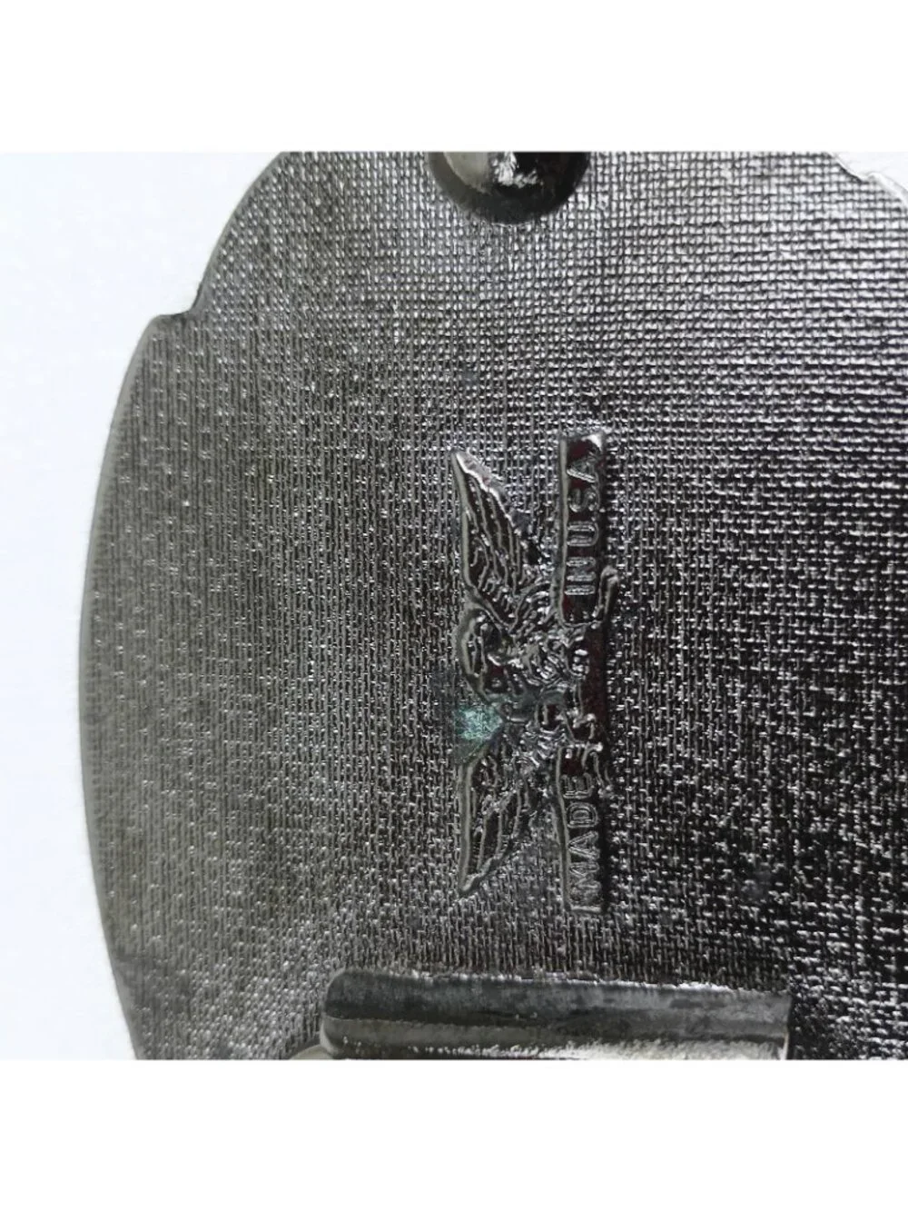 Vtg Metal NASA Space Shuttle Challenger Commemorating Fallen Heroes Buckle